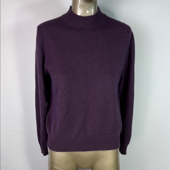 VTG Barbour Wool Sweater Men’s Purple
